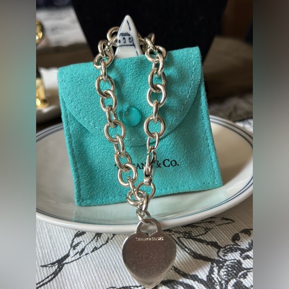 Tiffany & Co Heart Tag Charm Bracelet - Picture 3 of 9